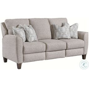 Happy Note Marble Reclining Sofa with Power Headrest