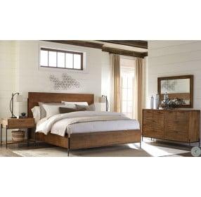 Bedford Park Brown and Gray Panel Bedroom Set