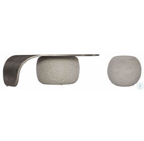 Kaori Graphite And Sand Grey Occasional Table Set