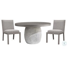 Trianon Textured Quarry And Gris Dining Room Set