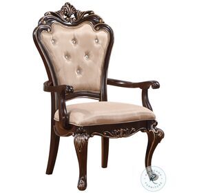 Constantine Cherry Arm Chair Set Of 2