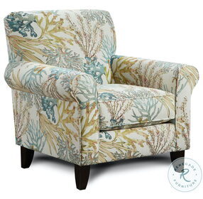 The Labyrinth Sky Coral Reef Carribean Chair