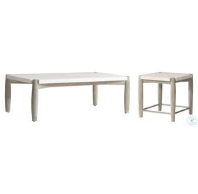 Ashbrook Vellum And Weathered Greige Occasional Table Set