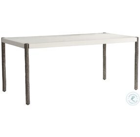 Santorini Quarry And Graphite Outdoor Dining Table