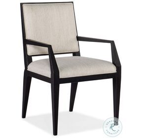 Linville Falls Charred Black Linn Cove upholstered Arm Chair Set Of 2