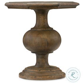 Mason Saddle Brown And Anthracite Black End Table