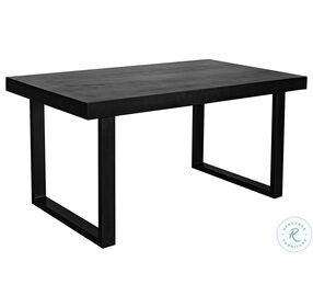 Jedrik Black Small Outdoor Dining Table