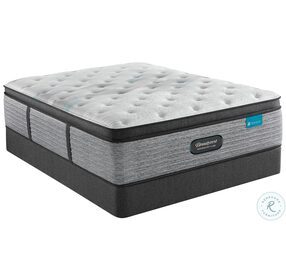 Harmony Lux Carbon Series Medium Pillow Top King Mattress with Black Luxury Motion Foundation