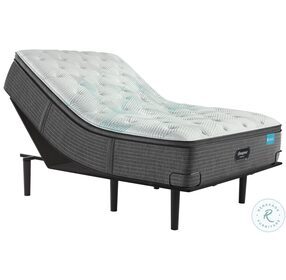 Harmony Cayman Plush Pillowtop Queen Mattress with Motion Air Adjustable Foundation