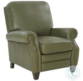 Briarwood Giorgio Chive Leather Recliner