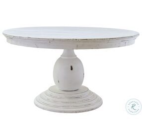 Brixton White Mary Dining Table
