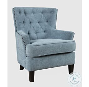 Bryson Blue Accent Chair