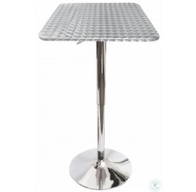Bistro Square Adjustable Height Bar Table