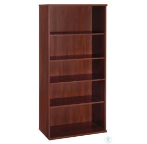 Series C Hansen Cherry 36 Inch 5-Shelf Bookcase