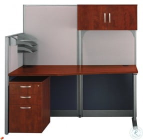 Office-in-an-Hour Straight Workstation With Storage