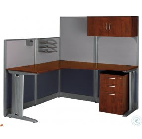 Office-in-an-Hour L-Workstation With Storage