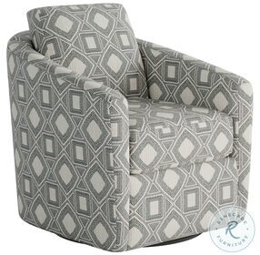 Daisey Charcoal 32" Wide Swivel Glider