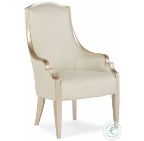 Adela creme Tweed Boucle Fabric Arm Chair
