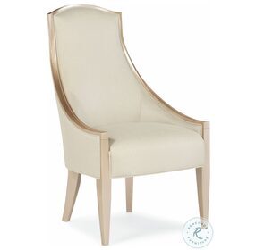 Adela creme Tweed Boucle Fabric Side Chair