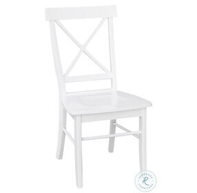 Hampton White X Back Chair Set Of 2