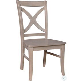 Cosmopolitan Gray Taupe Salerno Dining Chair Set of 2