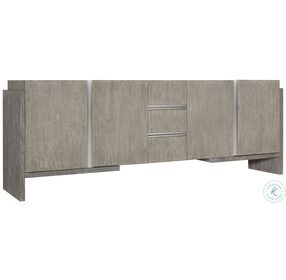 Foundations Light Shale And Dark Shale 3 Drawer Entertainment Credenza