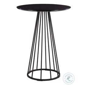 Canary Black Counter Height Dining Table