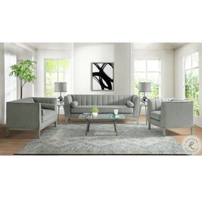 Hayworth Cannes Charcoal Living Room Set