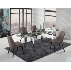 Cloud Extendable Dining Room Set with Creek Dining Chairs