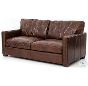 Larkin Cigar Leather 72" Sofa
