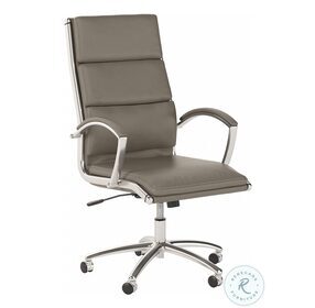 Modelo Washed Gray High Back Swivel Executive Office Chair
