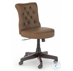 Arden Lane Saddle Mid Back Tufted Swivel Office Chair