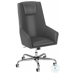 London Dark Grey High Back Adjustable Box Chair