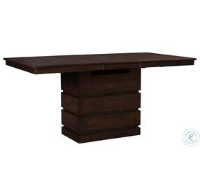 Chesney Falcon Brown 78" Extendable Dining Table