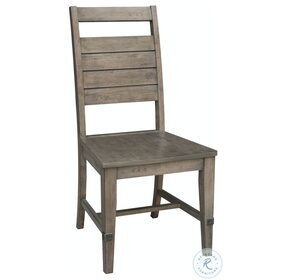 Farmhouse Chic Brindle Brown Dining Chair Set Of 2