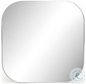 Bellvue Shiny Steel Square Mirror