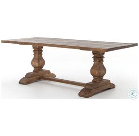 Durham Bleached Oak 87" Dining Table