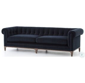 Griffon Plush Navy Sofa