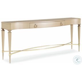 Slim Chance Radiant Pearl Console Table