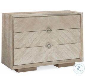 A Natural Ash And Silverleaf Driftwood Chest