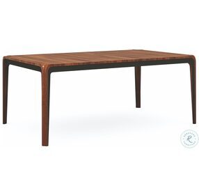 Room For More Rich Walnut And Dark Chocolate Extendable Dining Table