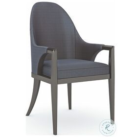 Natural Choice Lightly Textured Navy Arm Chair