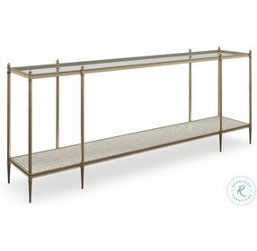 Perfectable New Gold Console Table