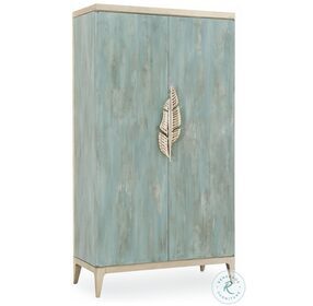 Watercolours Tranquil And Soft Taupe Armoire