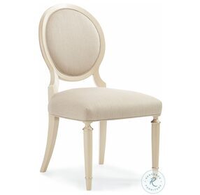 Chitter Chatter Radiant Pearl And Sparkling Argent Side Chair Set Of 2