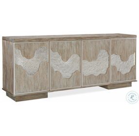 Go With The Flow Driftwood And Neutral Metallic Sideboard