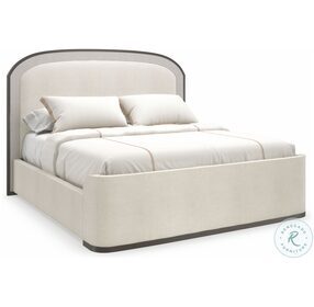 Wanderlust Sun Kissed Silver And Deep Bronze Queen Upholstered Panel Bed