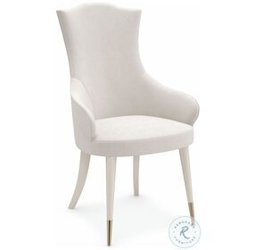 Cherub Matte Pearl Arm Chair