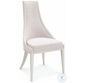 Tall Order Lustrous Basket Weave Side Chair