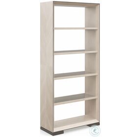 High Rise Moonstone And Deep Bronze Bookcase